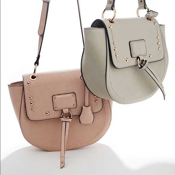 Sole Society Handbags - Sole Society Stark Crossbody Camel